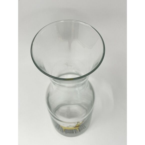 RARE Pottery Barn Reindeer GLASS Carafe RUDOLPH Holiday Christmas Pitcher Water - Picture 4 of 5